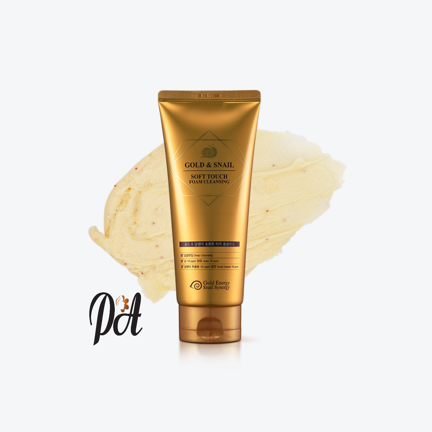 SỮA RỬA MẶT TRẮNG DA CHỐNG LÃO HÓA GOLD SNAIL FOAM CLEANSING