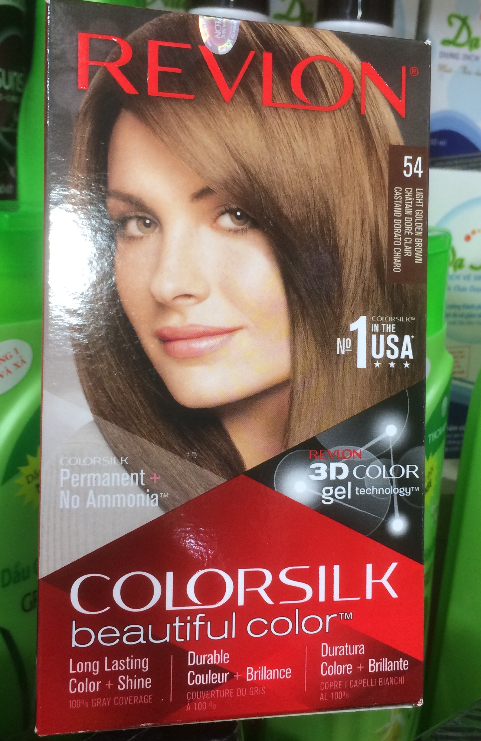 Nhuộm revlon colorsilk 3D