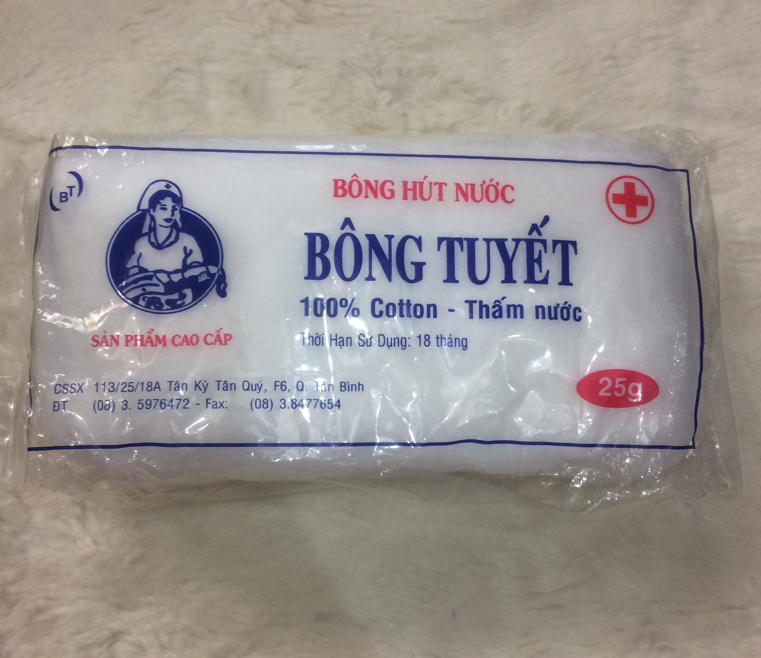 Bông gòn y tế Bạch Tuyết