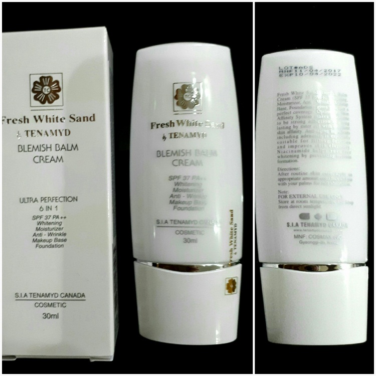 Kem nền che khuyết điểm TENAMYD 6in1Fresh White Sand