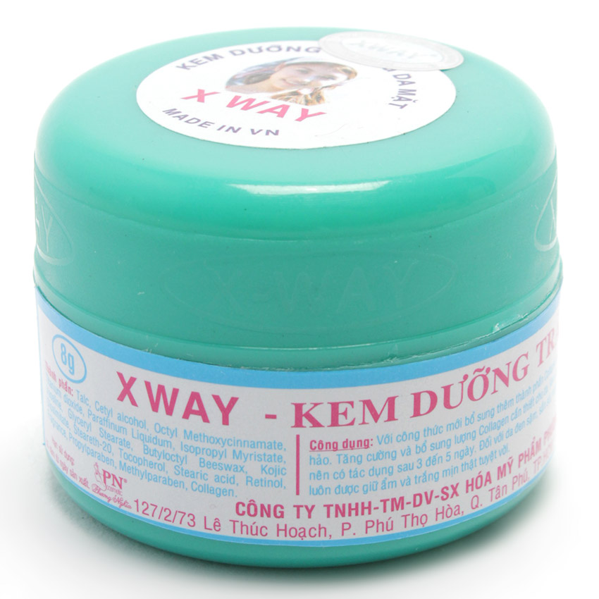 Kem dưỡng trắng da mặt Xway