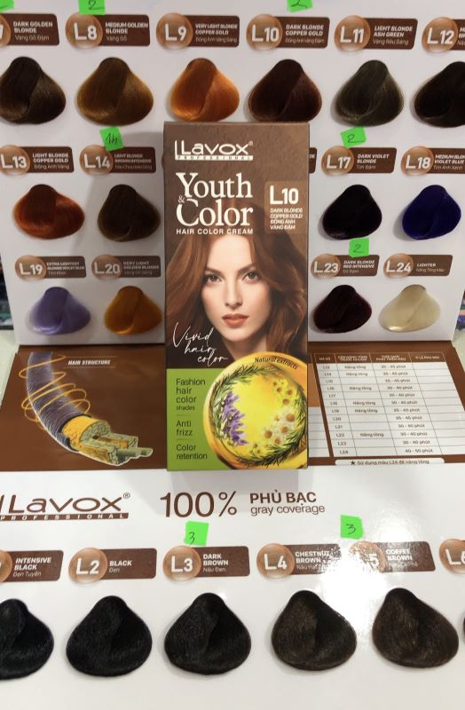 Nhuôm tóc Lavox