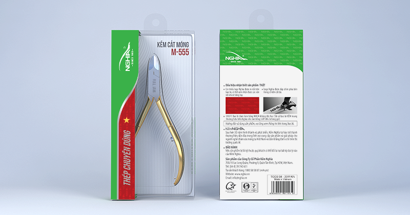 Kềm cắt móng Nghĩa M-555