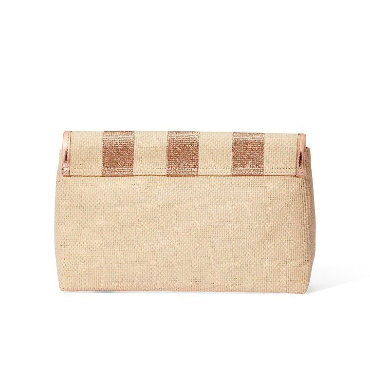 Túi clutch cói Straw Victoria Secret USA