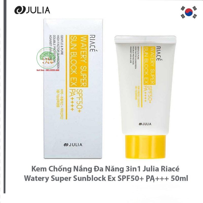 Chống nắng Riace mới SPF50+