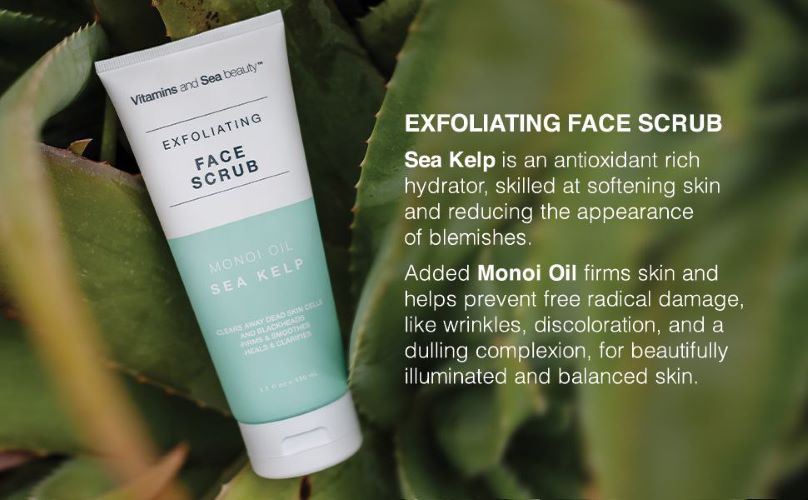 Tẩy tế bào chết coconut Vitamin Sea USA