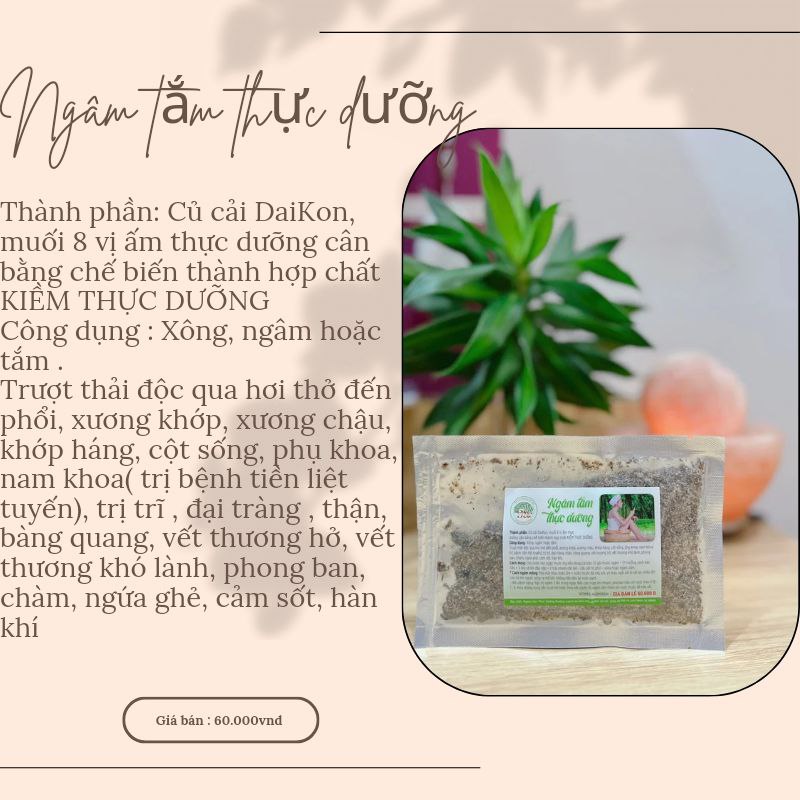 Gói thuốc tắm ngâm mông Thực Dưỡng