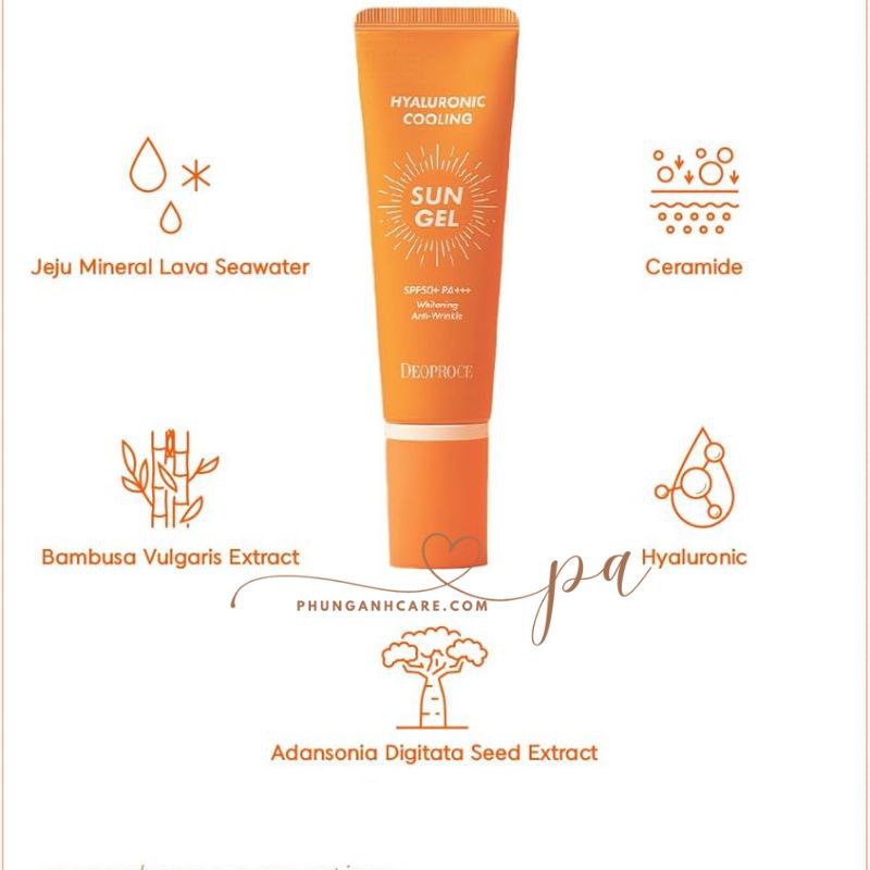 Chống nắng Deoproce Sun Gel Cooling