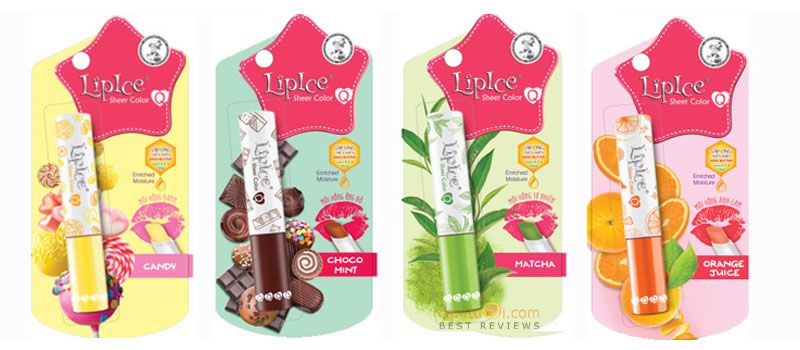 SẢN PHẨM LIPICE ĐA DẠNG TỪ KHÔNG MÀU ĐẾN CÓ MÀU RỰC RỠ