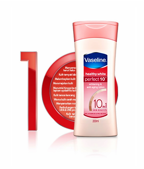 Dưỡng thể  trắng da vaseline  200ml