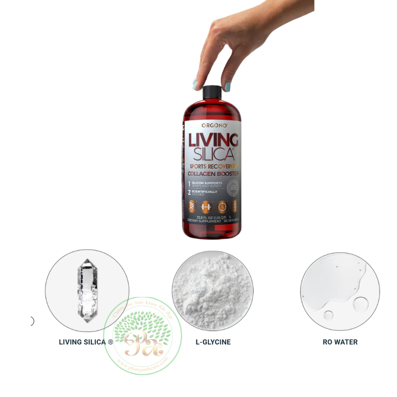 Collagen Tảo sống Sillica 100% Vegan nhập nguyên từ USA