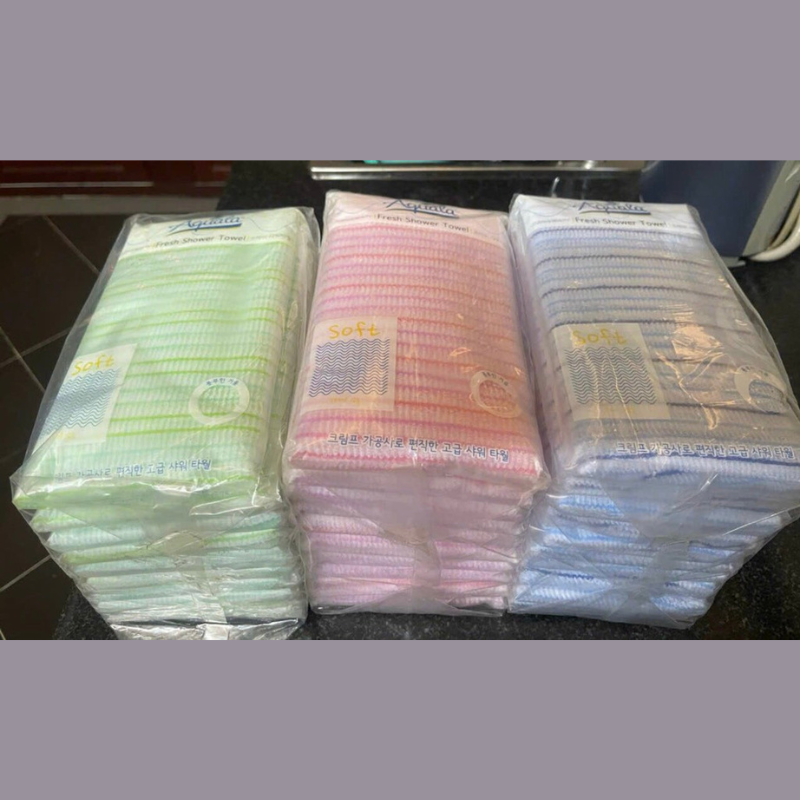 Khăn tắm chà lưng aquala