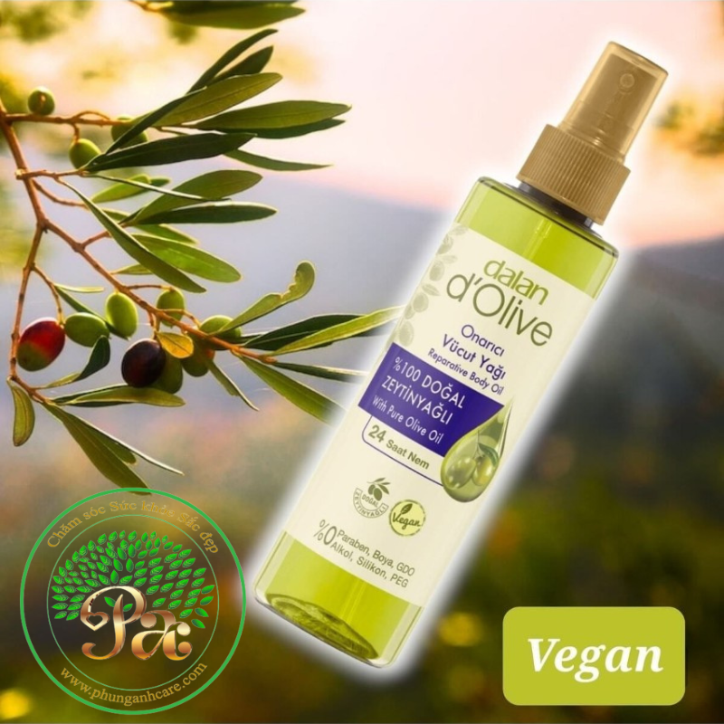 Dầu massage Dalan d’0live Body oil 24 hour 200ml