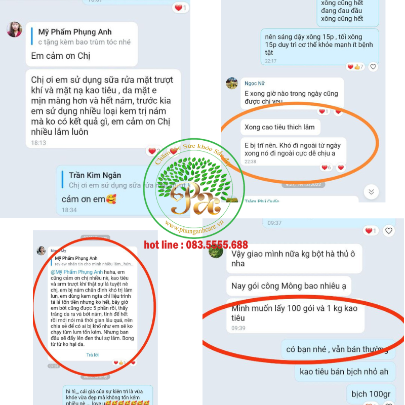 Bột Kao Tiêu thực dưỡng