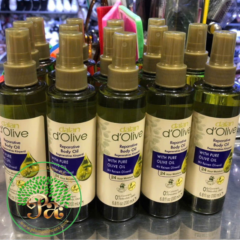 Dầu massage Dalan d’0live Body oil 24 hour 200ml