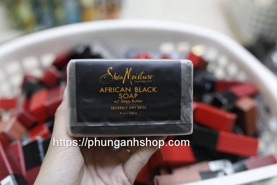 Xà bông đen hữu cơ AFRICAN BLACK SOAP