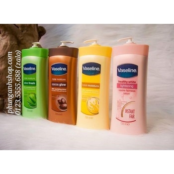 Sữa dưỡng da toàn thân  Vaseline 725ml
