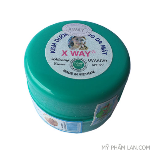 Kem dưỡng trắng da mặt Xway