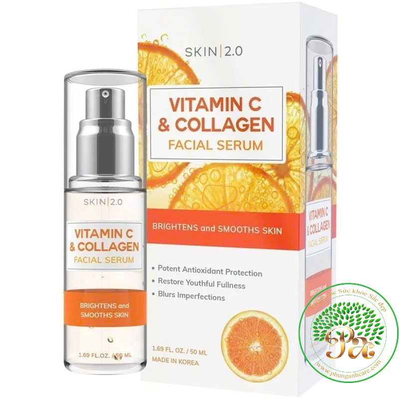 Serum Vitamin C & Collagen Facial