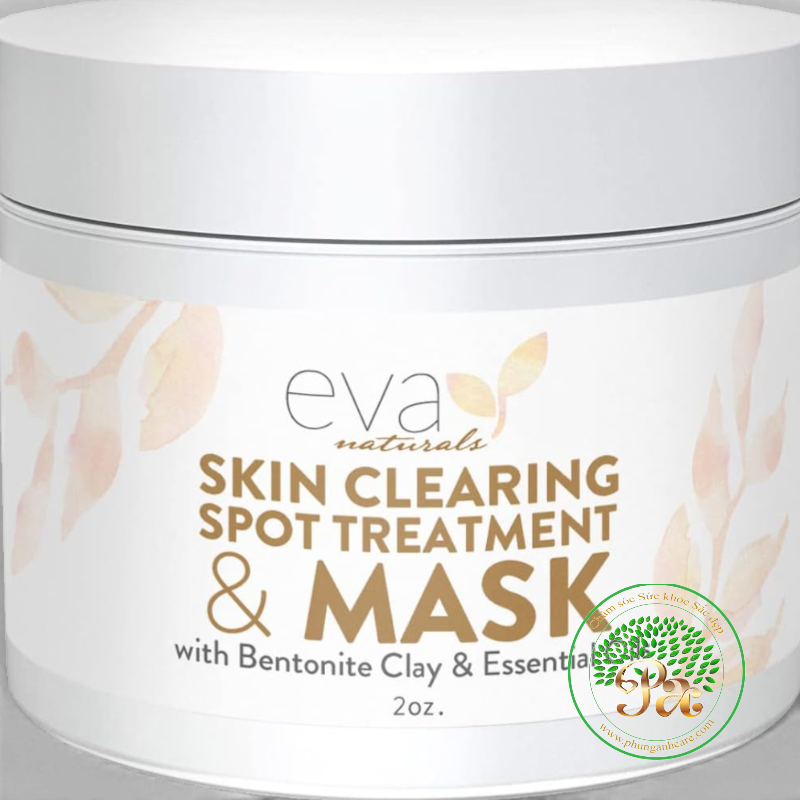 Mặt nạ & Điều trị mụn Eva Naturals Skin Clearing Spot Treatment & Mask