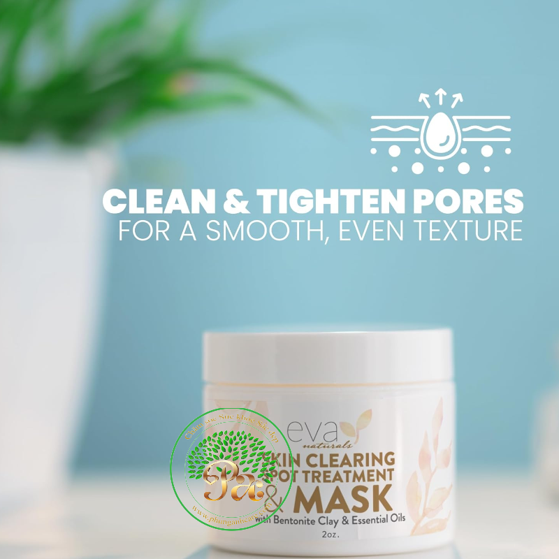 Mặt nạ & Điều trị mụn Eva Naturals Skin Clearing Spot Treatment & Mask