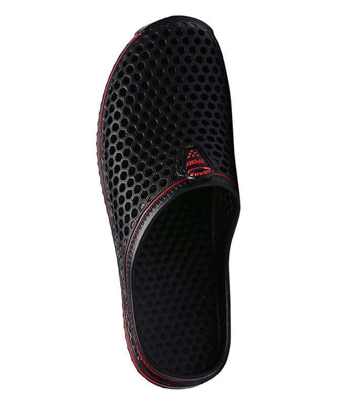 Dép nhựa logo đỏ