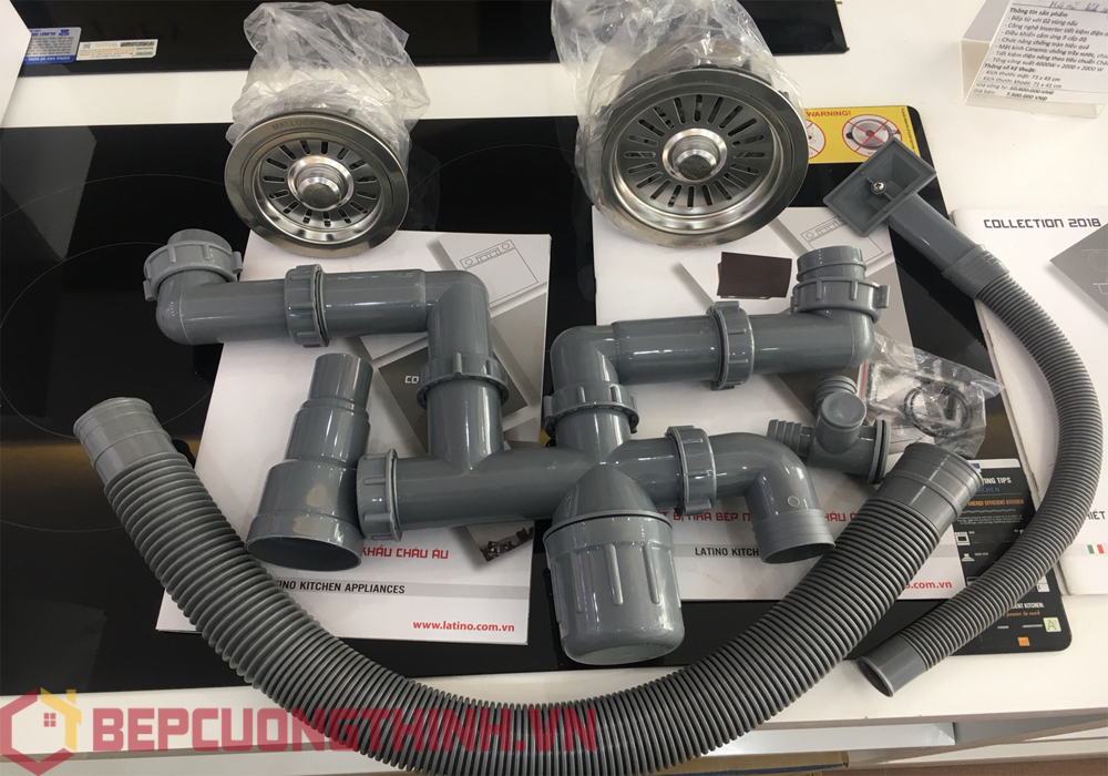 Đại lý bán xi phông chậu rửa bát nhập khẩu