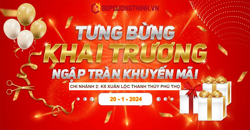 Sắp khai trương Bếp Cường Thịnh chi nhánh 2 tại Thanh Thủy