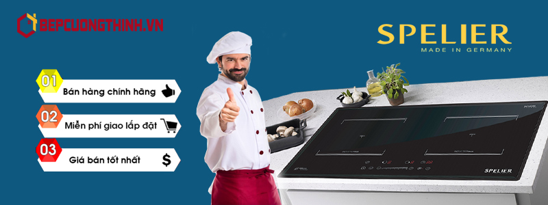 Đại lý bếp từ spelier chính hãng tại Hà Nội