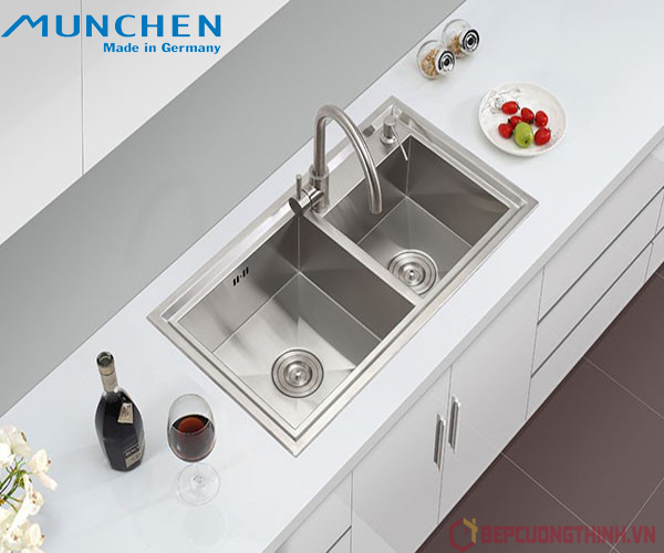 Trình làng 2 mẫu chậu rửa bát Munchen mới nhất