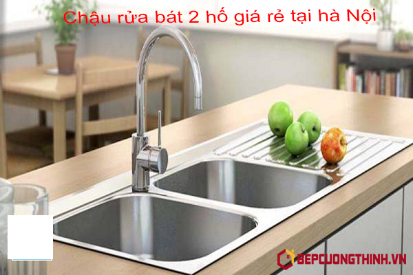 Chậu rửa bát 2 hố giá rẻ tại Hà Nội