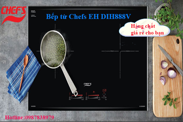 Bếp từ Chefs EH DIH888V: Hàng chất giá rẻ cho bạn