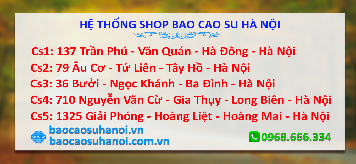 CỬA HÀNG BÁN BAO CAO SU SAGAMI GIÁ RẺ Ở HÀ NỘI