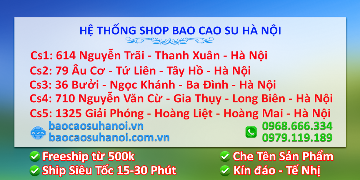 ĐỊA CHỈ BÁN THUỐC XỊT CHỐNG XUẤT SỚM Ở HÀ ĐÔNG
