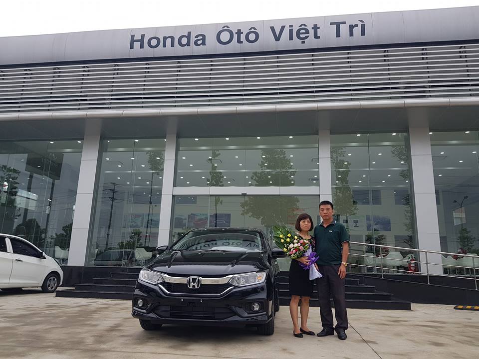 Honda Ô Tô Việt Trì - Bàn giao xe Honda City Top cho anh Sơn - Việt Trì