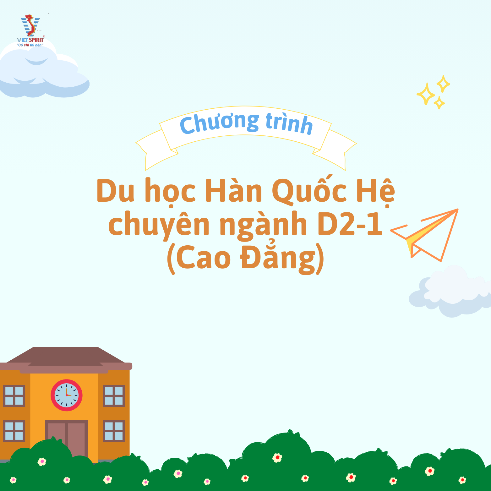 Du học Hàn Quốc chuyên ngành D2-1 cấp Cao Đẳng