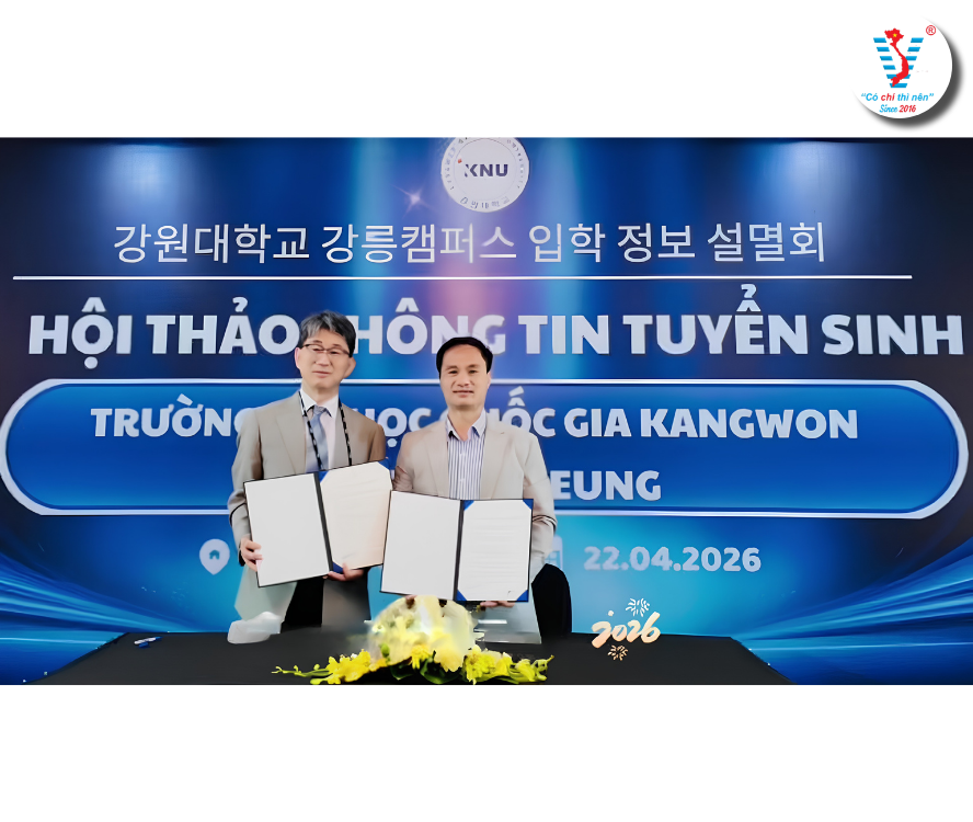 Viet Spirit Tham Dự Hội Thảo Tuyển Sinh Đại Học Quốc Gia Kangwon 2026 Và Vinh Dự Nhận Ký Kết MOU