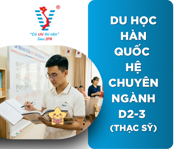 Du Học Hàn Quốc D2-3 Cấp Thạc Sỹ với Viet Spirit