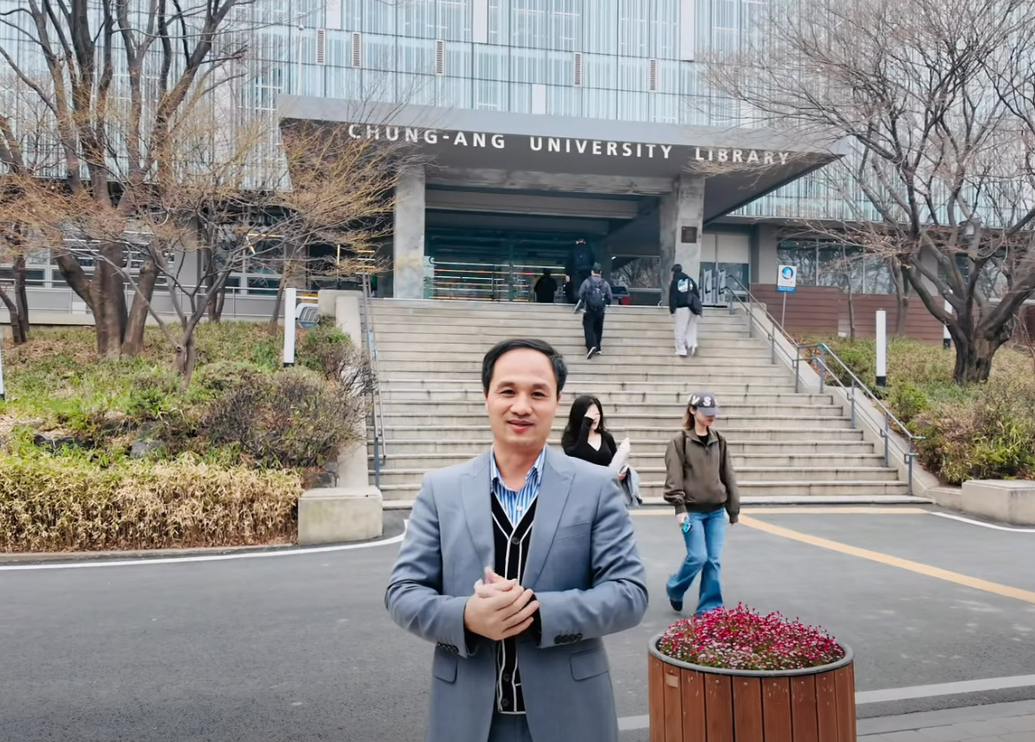 Viet Spirit tại Chung-Ang University trong chuyến công tác thường niên đầu năm 2026