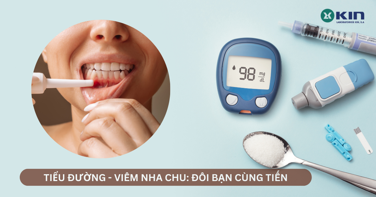 VIÊM NHA CHU VÀ TIỂU ĐƯỜNG - ''ĐÔI BẠN CÙNG TIẾN''