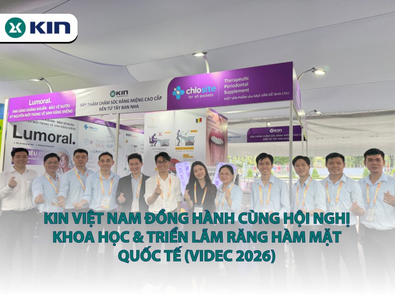 Kin Việt Nam đồng hành cùng hội nghị VIDEC 2026