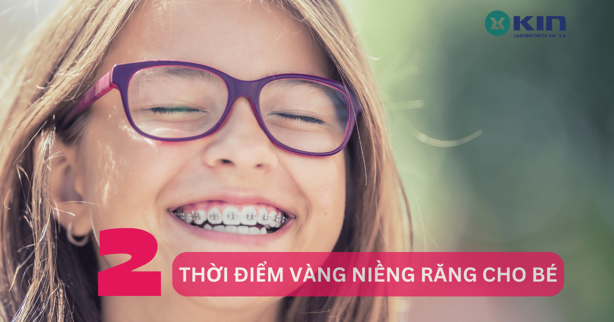 2 THỜI ĐIỂM VÀNG NIỀNG RĂNG CHO BÉ
