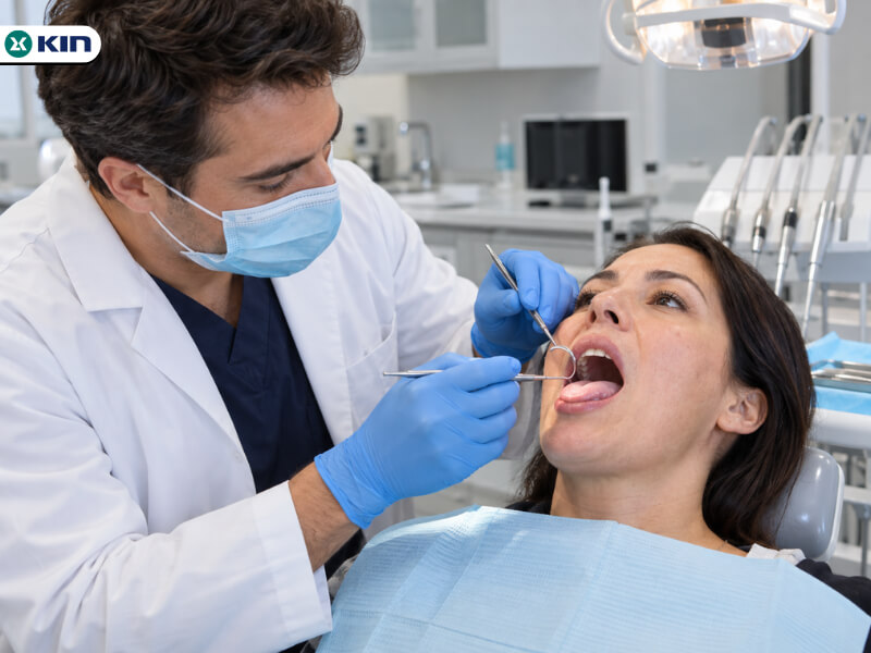 Thăm khám kiểm tra tình trạng khô miệng