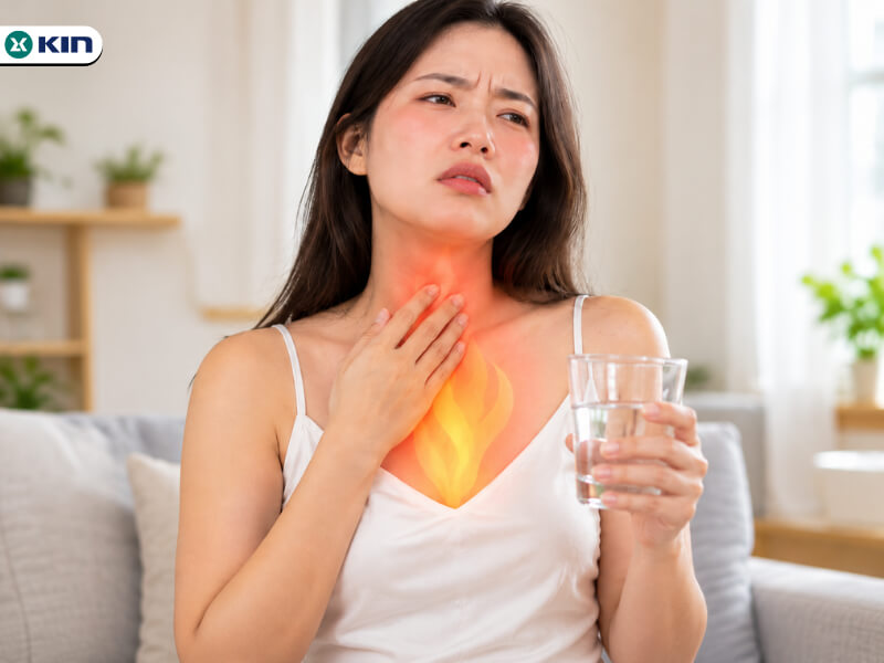 Nóng trong người có thể gây nhiệt miệng