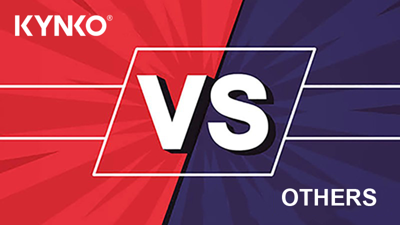 KYNKO KHÁCH VỚI NHỮNG HÃNG SẢN XUẤT THIẾT BỊ CẦM TAY KHÁC NHƯ THẾ NÀO?