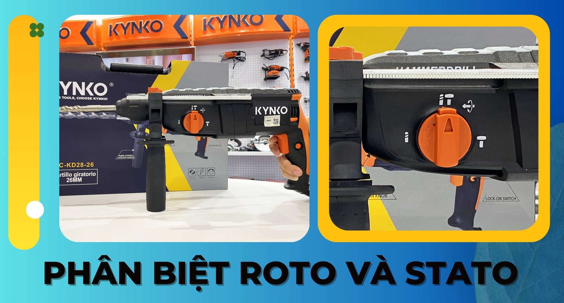 Đặc Điểm Của Máy Khoan Bê Tông 3 Chế Độ