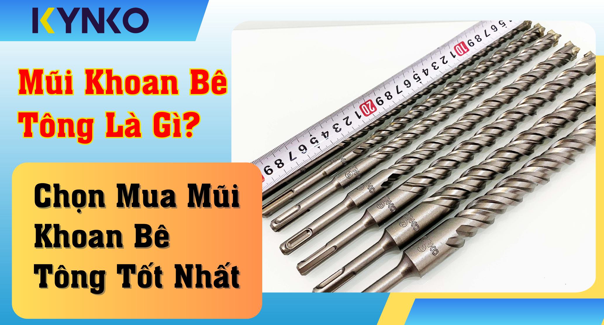 Mũi Khoan Bê Tông Là Gì? Chọn Mua Mũi Khoan Bê Tông Tốt Nhất