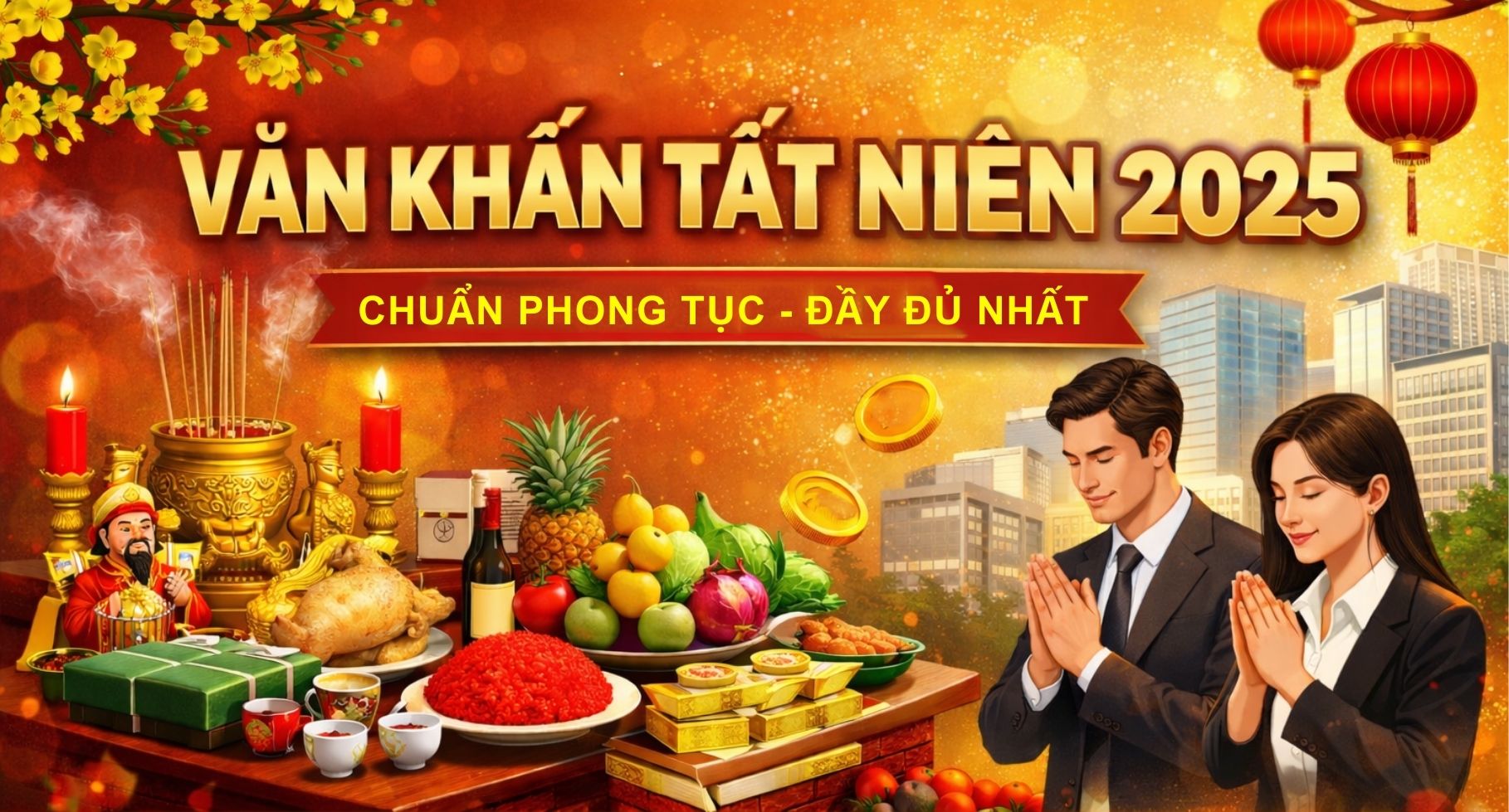 Văn Khấn Tất Niên 2025 Tại Công Ty, Cửa Hàng, Cơ Quan Chuẩn Nhất