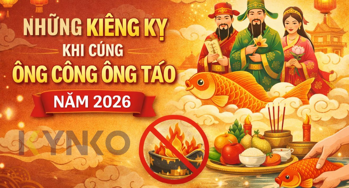 Những Kiêng Kỵ Khi Cúng Ông Công Ông Táo Năm 2026 Gia Chủ Cần Biết