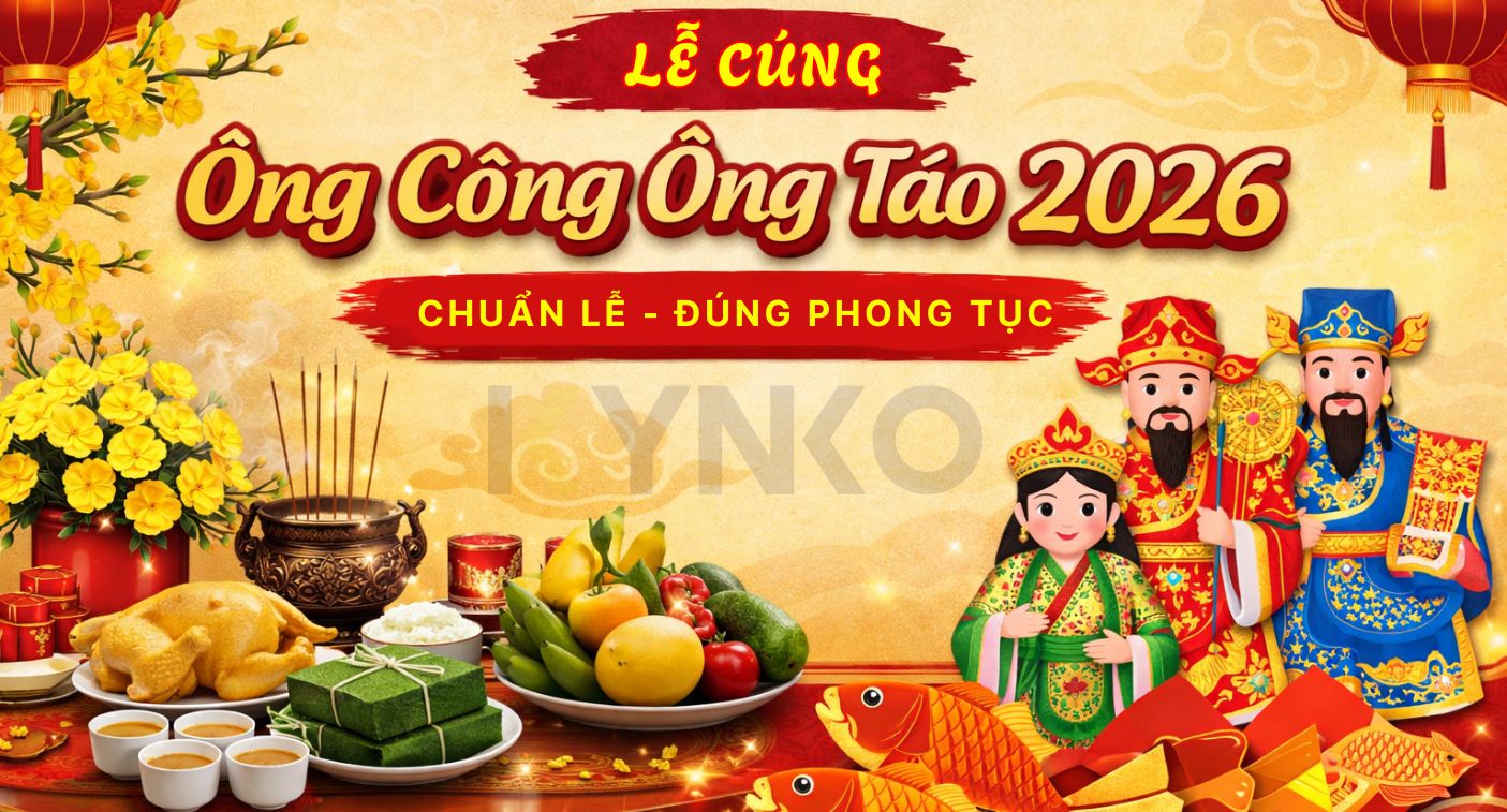 Lễ Cúng Ông Công Ông Táo 2026: Cách Chuẩn Bị Đúng Lễ, Văn Khấn Đầy Đủ & Dễ Hiểu